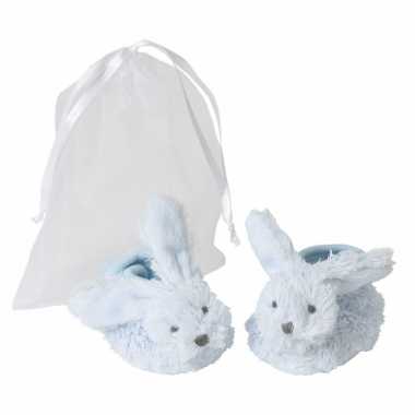 Happy horse baby slofjes blauw